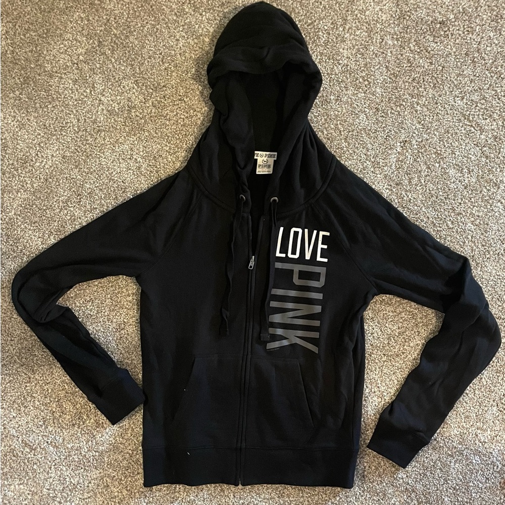 Black Love Pink Hoodie